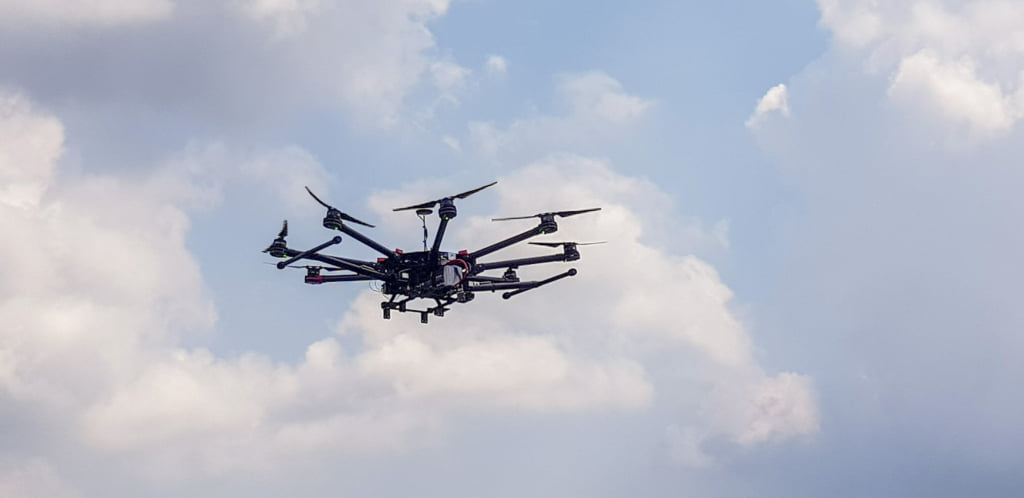 corso pilota di droni e riprese aeree a Roma e Latina